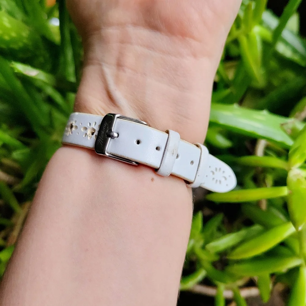 Vintage Manlaray Floral Watch